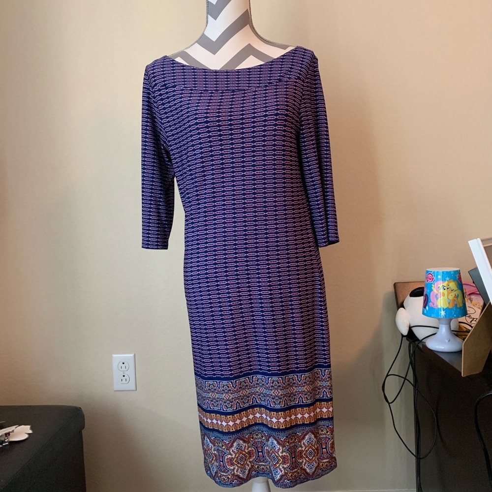 Multi colored dress